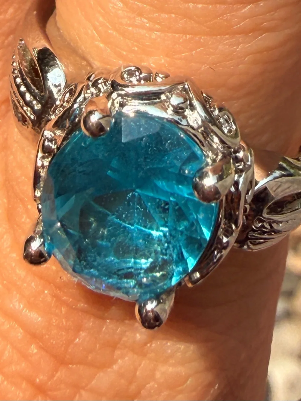 Vintage elegant silver